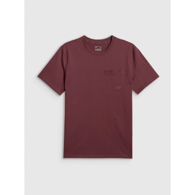 7. Men's regular plain T-shirt 4F 4FRSS26TTSHM3637-60S