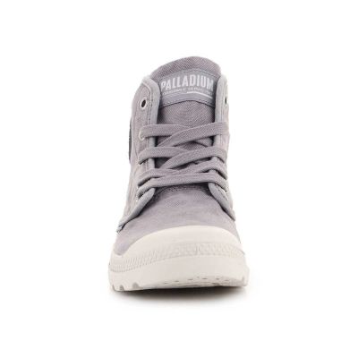 3. Palladium US Pampa Hi FW 92352-071-M Gray Flannel shoes
