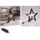 12. DECORATIVE STAR WITH LED ILLUMINATION 35CM BLACK