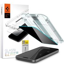 Spigen Glas.tR EZ Fit Privacy Tempered Glass for iPhone 15 Plus