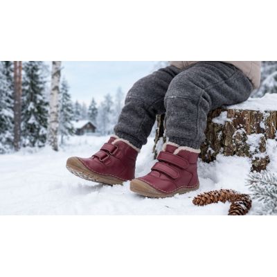 7. Froddo children's winter ankle boots, insulated, made of natural leather, lightweight