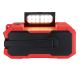 3. Albrecht DR 112 DAB+ External Crank FM Radio, SOS, Flashlight, Solar, PowerBank