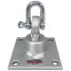 Ho-1 silver swivel hook for hanging bags