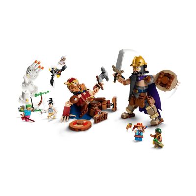 4. LEGO One Piece 75644 - Dorry vs. Brogy: Little Garden Giants