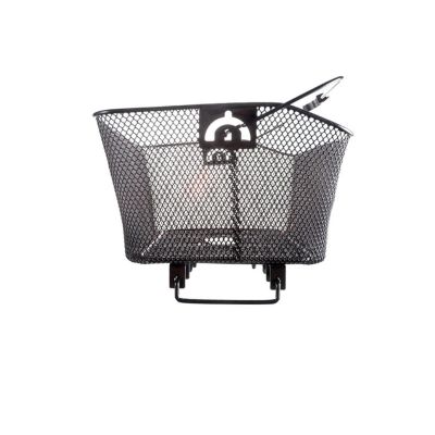 Bicycle basket - mesh rear portable