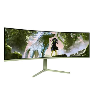 3. Arozzi Nova 49” Curved Computer Monitor 124.5 cm (49") 5120 x 1440 px Dual QHD LED Green