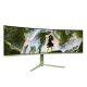 3. Arozzi Nova 49” Curved Computer Monitor 124.5 cm (49") 5120 x 1440 px Dual QHD LED Green