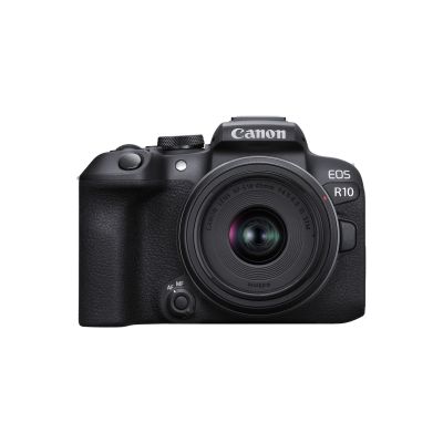 Canon EOS R10 + RF-S 18-45mm F4.5-6.3 IS STM Mirrorless camera 24.2 MP CMOS 6000 x 4000 px Black