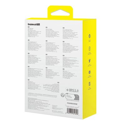 6. Baseus Enjoyment Pro USB-C (female) / USB-C (male) 60W car charger - black