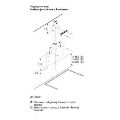 9. BOSCH DWK65DK20 hood