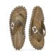 2. Gumbies Men's Flip-Flops ISLANDER FLIP-FLOP PALM LEAF KHAKI
