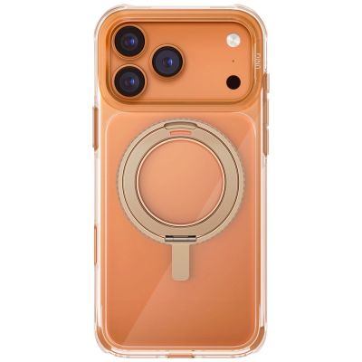 2. Uniq Swivix Rotating Kickstand 360 Case for iPhone 17 Pro Max - Gold