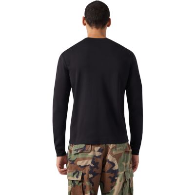 3. Champion LS Tee Men's T-Shirt Black 222507 KK001