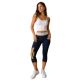 3. LEONE LW1019/S16 navy blue short leggings "S"