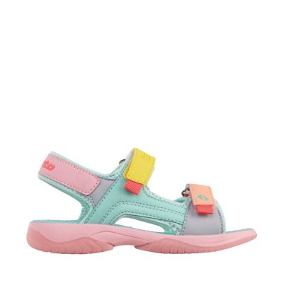 Lotto Macarella pink and blue children's sandals 2600620K 4182
