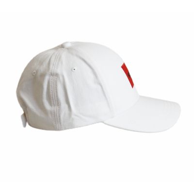 3. Hugo Boss Baseball Men-X 581-RL White Cap - 50492745-100