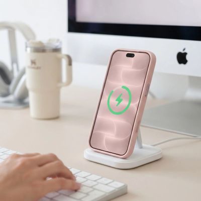 5. Tech-Protect MagPeak MagSafe CC Case for iPhone 18 Pro Max / 17 Pro Max – Matte Pink