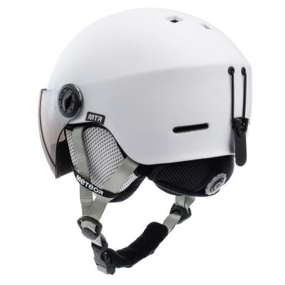 17. Meteor Falven S ski helmet 53-55 cm white