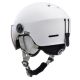 17. Meteor Falven S ski helmet 53-55 cm white