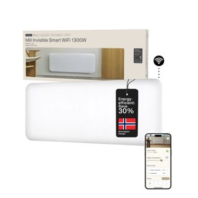 3. Mill 416697 Indoor Heater White 1300W Electric Convector Heater