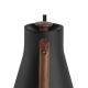 2. Fellow Stagg EKG PRO Electric Kettle, matte black, wooden handle