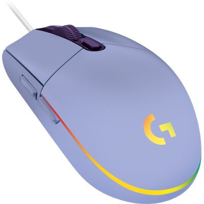 4. Optical G102 Lightsy Purple USB Mouse 910-005854 Logitech