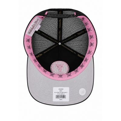 4. Mitchell & Ness Inter Miami CF Trucker Cap HT10070-IMCBLCK