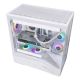 10. Lian Li Vector V100 PC Case, Midi-Tower, ATX, RGB, Tempered Glass - White