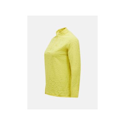 2. Women's PEAK PERFORMANCE W Discover Midlayer Sweatshirt Yellow
