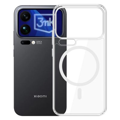 4. 3mk Armor MagCase for Xiaomi 17 Pro - transparent