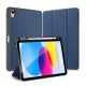 Dux Ducis Domo iPad 10.9” 2022 / iPad 11” 2025 smart cover case with stand blue