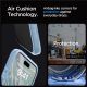 6. Spigen Crystal Hybrid Case for iPhone 15 Pro Max - Clear Blue