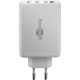 2. Goobay 65556 Mobile Charger Laptop, Smartphone White AC Fast Charging Internal