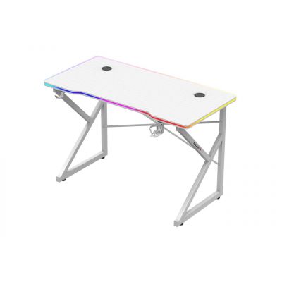 Huzaro Hero 1.7 RGB White Gaming Desk