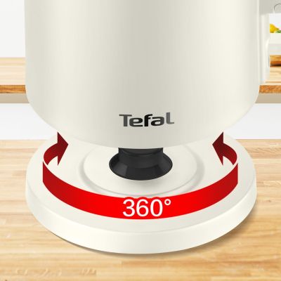 5. Tefal Thermo Protect KO140AE0 Electric Kettle 1.5 L 1500 W White