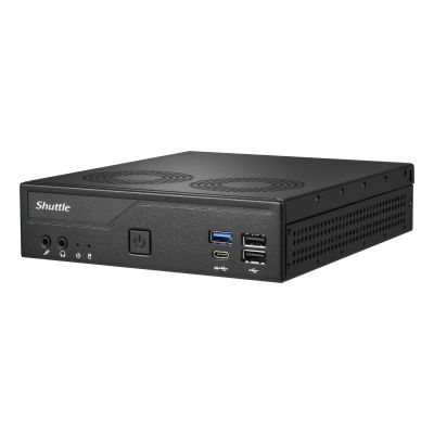 3. Shuttle XP? Slim DH610V2 Barebones PC Size 1.35L Black Intel H610 LGA 1700