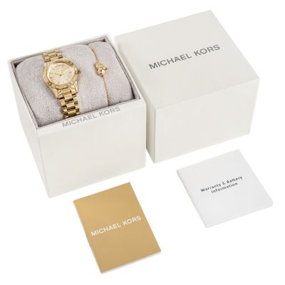 8. MICHAEL KORS Lexington MK4992SET Women's Watch + BOX