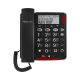 amplicomms Bigtel 48 Plus Analog Phone Caller Name and ID Dark Gray