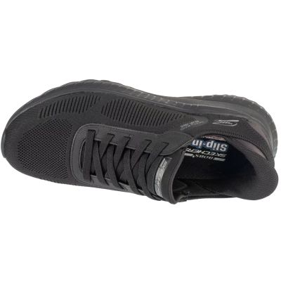 3. Skechers Slip-Ins: BOBS Squad Chaos - Solid Step 118312-BBK Black 42.5