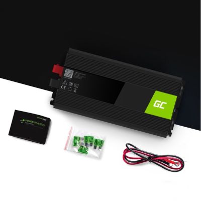 10. GREEN CELL INVERTER INV15 12V-230V 3000W/6000W PURE SINE WAVE