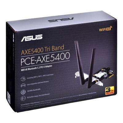 5. ASUS PCE-AXE5400 Internal WLAN Card 2402 Mbit/s