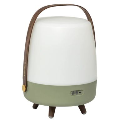 4. KOODUU LITE-UP PLAY Portable Lamp with Speaker - Dark Green