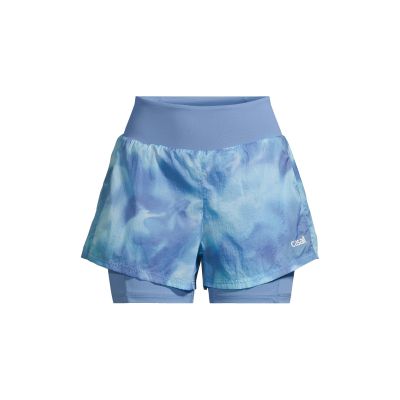 4. CASALL Breeze Printed Running Short, navy blue
