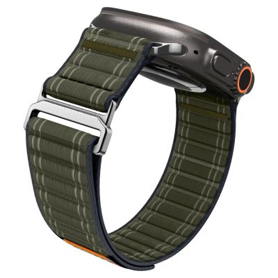 6. Spigen WBF0 Strap for Apple Watch 44 / 45 / 46 / 49 mm - Green