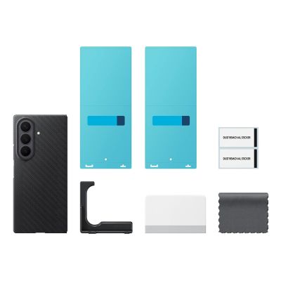 4. EF-KF976SBE Samsung Carbon Magnet Case for Galaxy Z Fold 8 Ultra Black