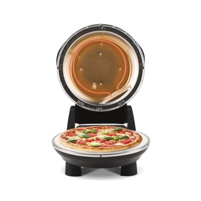 14. G3Ferrari G1003210 Plus evo black 2 stone pizza oven