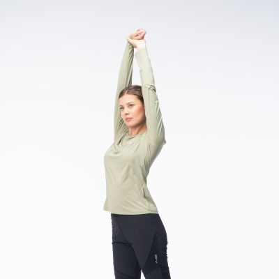 4. EIGER POLARTEC WO'S Women's Long Sleeve T-Shirt