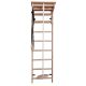 21. LADDER WITH WOODEN BAR AND ACCESSORIES BENCHK 112+A204