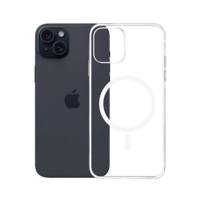 9. 3mk Clear MagCase for Apple iPhone 15 - transparent
