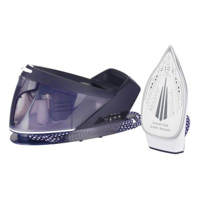 3. Emerio SG-123562 Steam Station 2200W 1.5L Ceramic Plate Purple, White